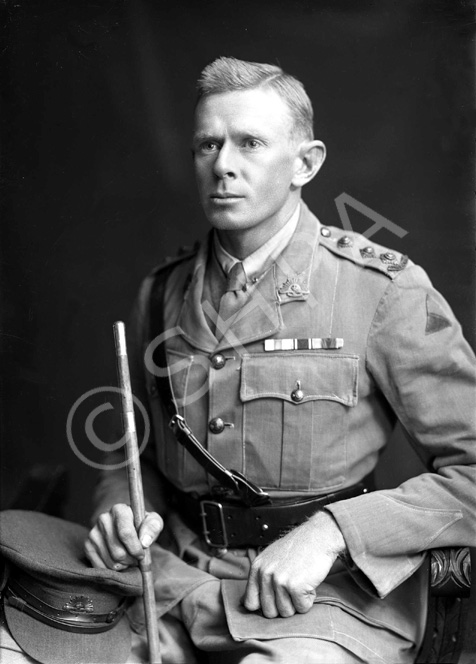 Australian ANZAC soldier, a captain in a Light Horse regiment.The LH had triangle patches on the sle.....