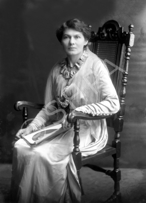 Christina Ann Chalmers (nee MacMillan), Redhill, Surrey. She married Francis Chalmers in 1919 and died in Reigate in 1922.