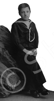 Francis James Chalmers (1881-1956) taken from an original photograph by E. Dann and Son of Brighton, Redhill. Frank Chalmers later married Constance Paterson (1902-1975) of Inverness in 1936, the daughter of famous photographer Andrew Paterson (1877-1948). See also 280.#