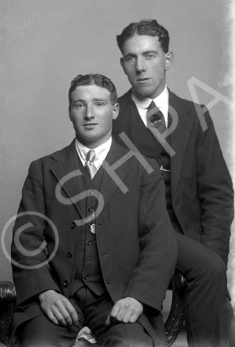 James Murdoch, 11 Young Street, Inverness and friend W. Henderson of 15 Young Street. .....