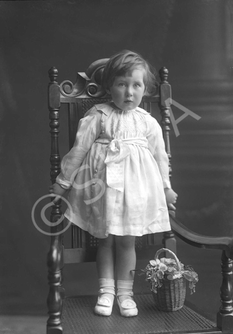 Miss McDonald, Innes Street c.1922. 