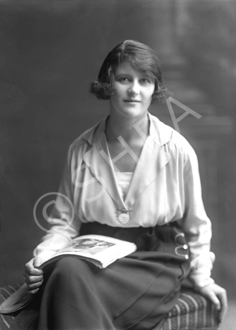 Miss Ross, St. Duthus, Tain c.1922. .....