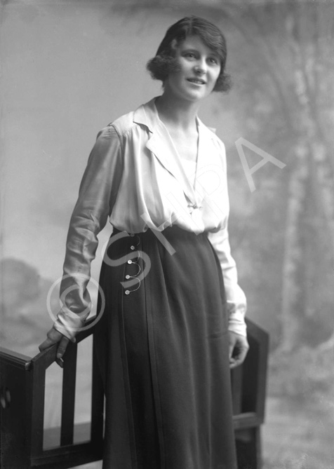 Miss Ross, St. Duthus, Tain c.1922. 