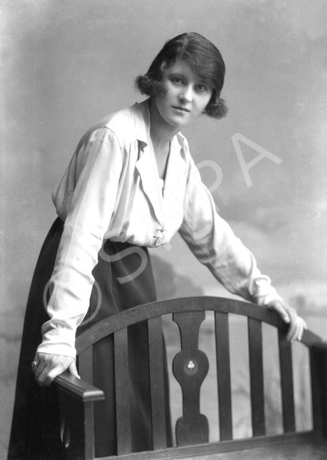 Miss Ross, St. Duthus, Tain c.1922. 