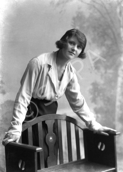 Miss Ross, St. Duthus, Tain c.1922. 