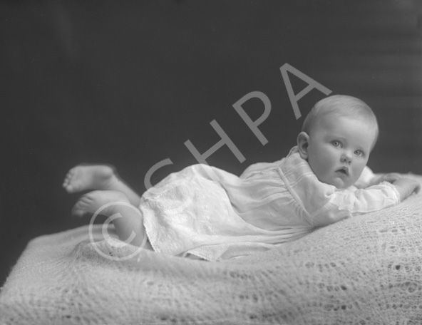 Mr D.P. Fraser, baby, Kingussie.   