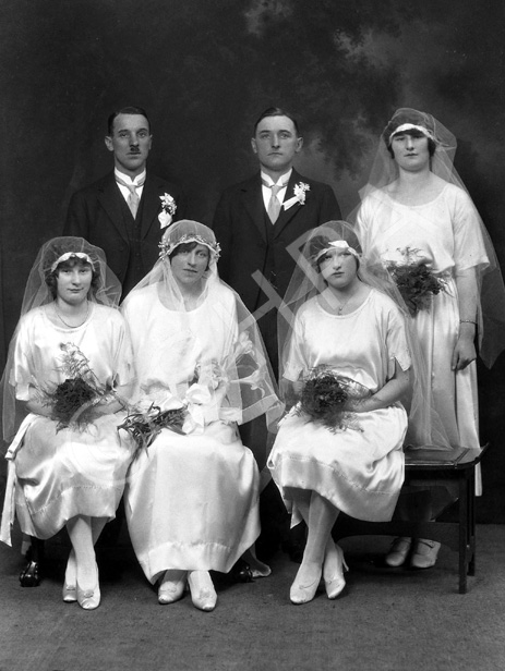Wylie. Charles Street, Inverness. February 1923. Wedding.
