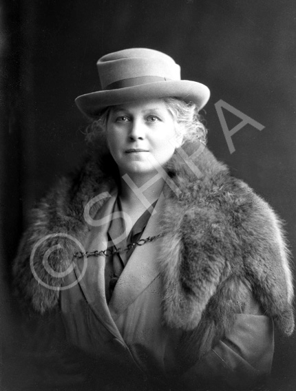 Mrs P. Paterson. Anne Margaret Mackintosh, born 1870 was a domestic servant when she met and married master baker Peter Paterson in 1897. By 1911 they had adopted a daughter, Dorothy M. Robertson. When her sister died of tuberculosis in 1913 (her brother-in-law had died earlier) she took in their children, James Daniel Mackintosh (1905-1970) and Margaret Elizabeth (Maisie) Mackintosh (1907-1920) see ref: 23126. After his sister died, James Daniel emigrated to the USA in 1923, and Peter, Anne and Dorothy Paterson followed in 1925 with their final destination Michigan, Detroit. Peter Paterson was the brother of famous photographer Andrew Paterson (1877-1948). 