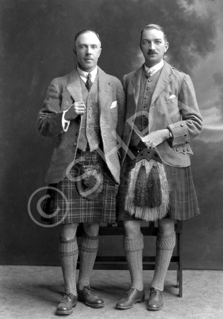 Mr Redford (on the right) and Mr Gordon.  
