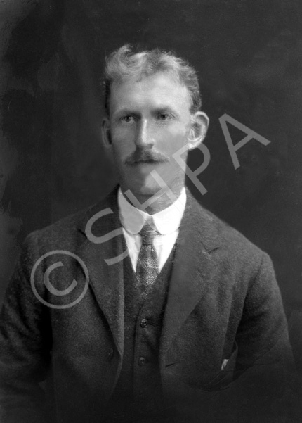 Mr Alex Mackenzie, shepherd, Balloch, Oykell, by Lairg. Damaged plate. .....