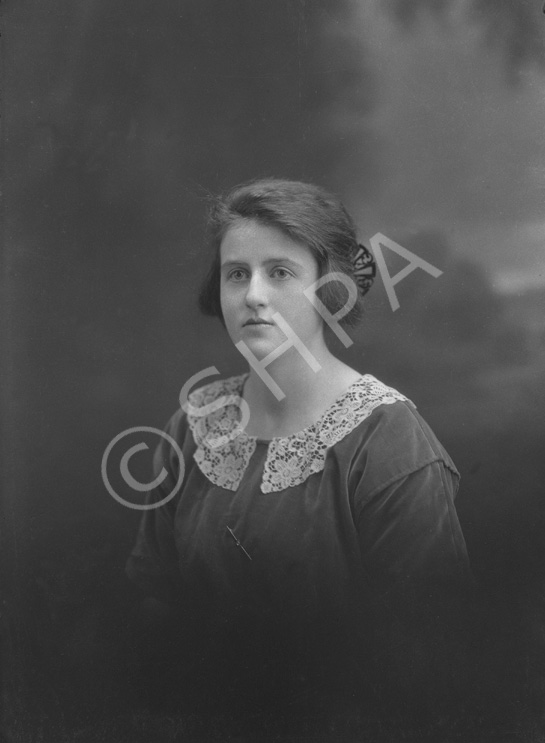 Miss Chisholm, Cozac Lodge, Glen Cannich c.1923.   