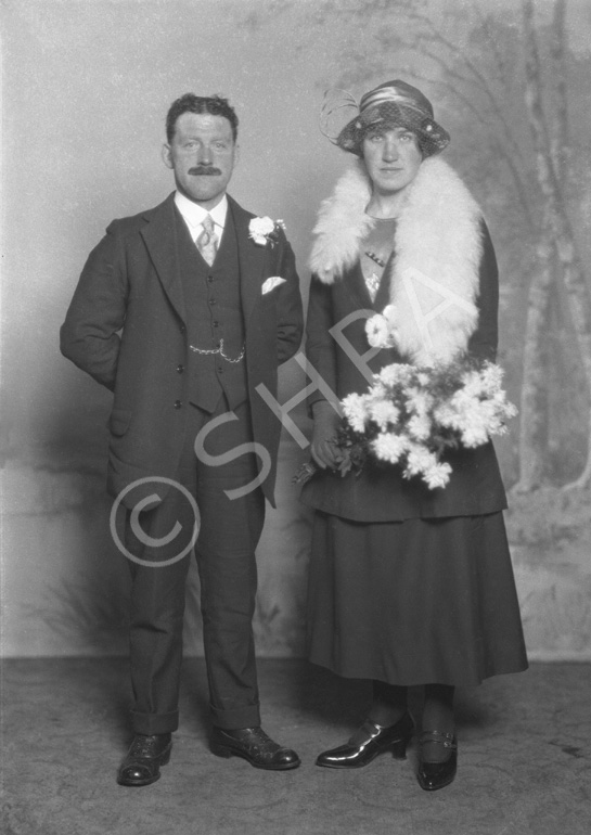 Mrs William Ross, Market Street, Ullapool c.1923.   