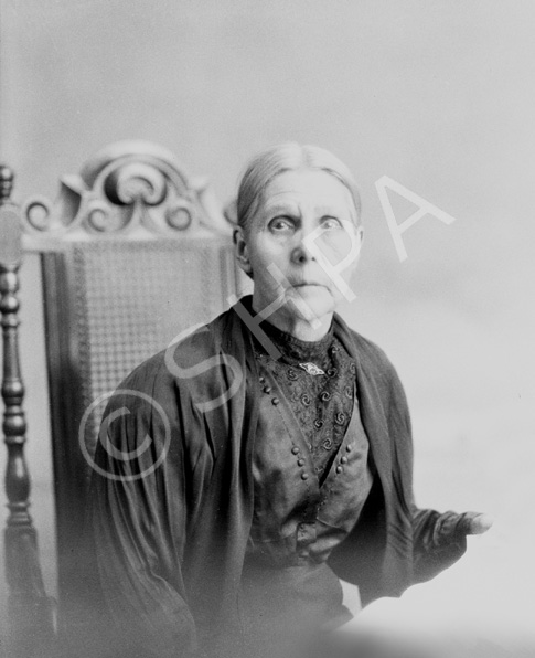 Mrs Ross, 47 Dunbar Street, Burghead. (Damaged plate).    