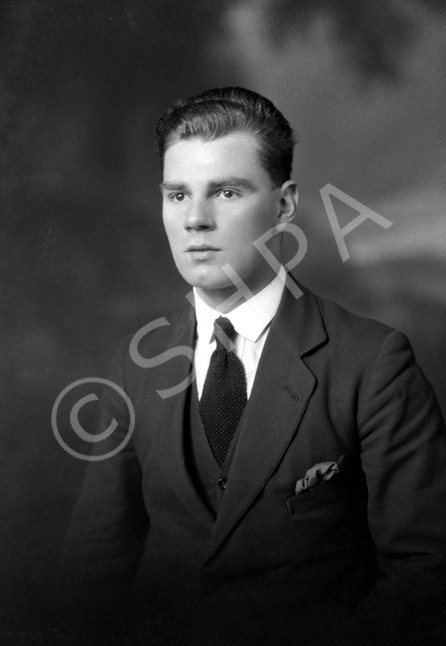 Lance-corporal C.W. Sunby, Seaforth Highlanders Depot, Fort George. Out of uniform......