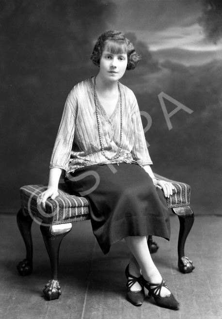 Miss Ross, Nicholl's Court, Dingwall. See also ref: 26491a/b. 