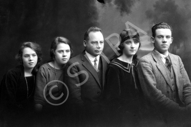 Taylor, c/o J.C Stewart, Old Edinburgh Road, Inverness. Girl second from right also appears in 25155a_stewart. 