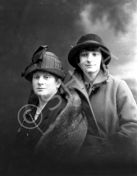 Mrs A.J. Paterson, Catriona, Inverness. Henrietta Davidson (1877-1948) was the wife of Inverness printer-bookseller Alexander John Paterson (1874-1924), on older brother of the famous photographer Andrew Paterson (1877-1948). She is here with her daughter Lilian Balfour Paterson (1910-1960).