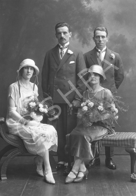 Dunn, (or Dann) Blacksboat, Moray, wedding group. 