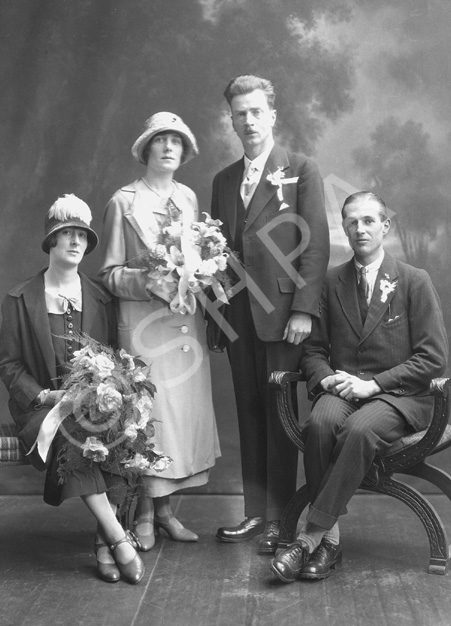 Donaldson, Lochalsh Road, wedding group.