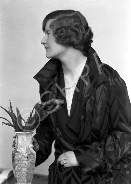 Miss Elsie Sime, Drummond Hill. June 1926. She was the daughter of Frank Sime, timber merchant, Drummond Hill, Inverness. She married Louis Lyon.