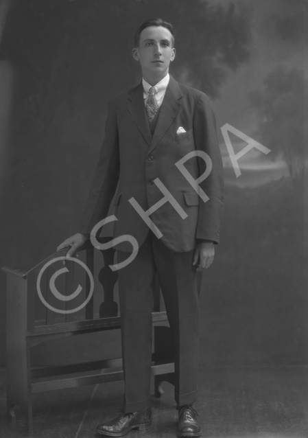 Munro, young man in suit, June 1926......