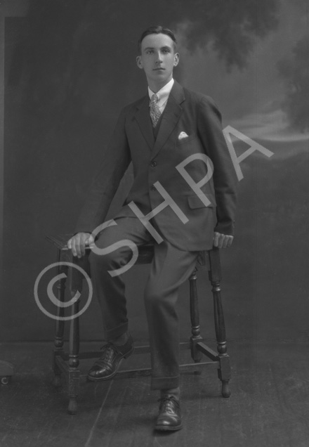 Munro, young man in suit, June 1926.