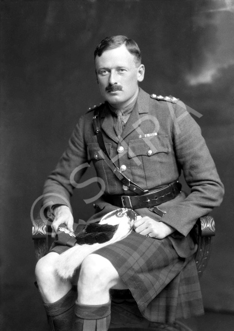 Captain Graham Scott, Cameron Highlanders. August 1926. 