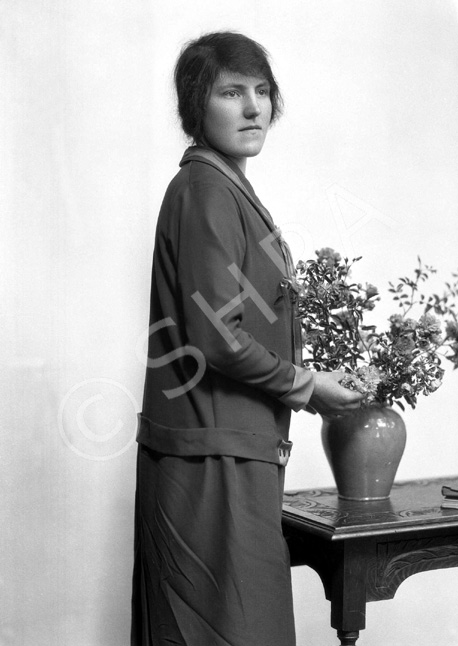 Miss MacDonald. (Different person to the first image in the series ref: 26021a).