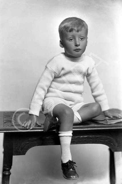 MacDonald child. September 1928.