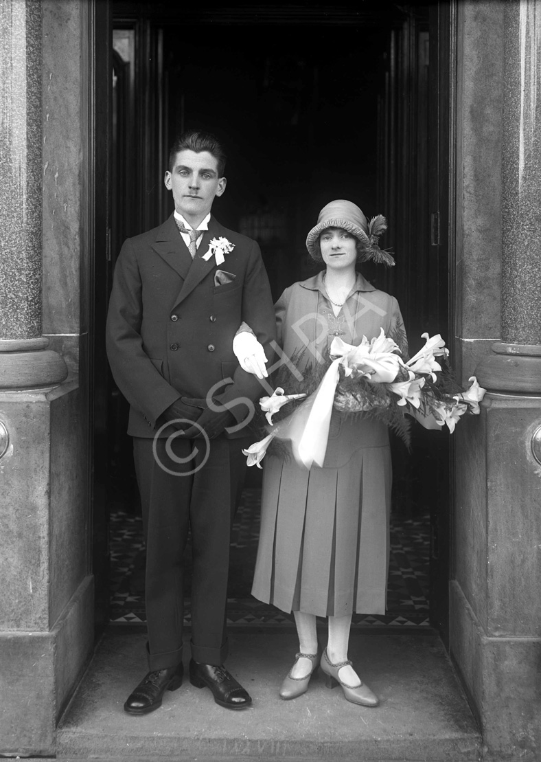 Morrison bridal couple.