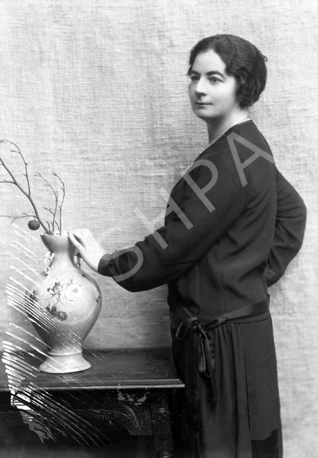 Miss Mackenzie. Damaged plate.