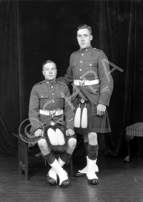 Unidentified Cameron Highlanders......