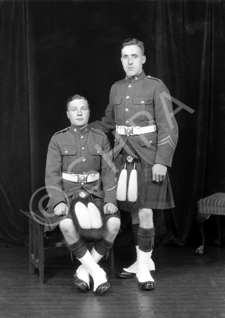 Unidentified Cameron Highlanders.