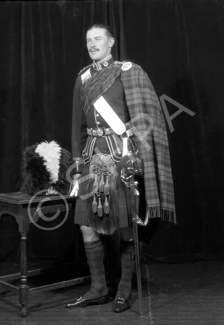 Unidentifed Cameron Highlander. November 1929. #.....