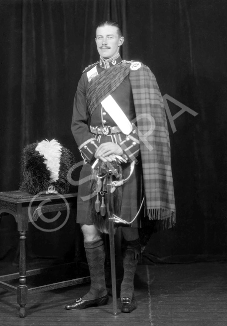 Unidentifed Cameron Highlander. November 1929. #