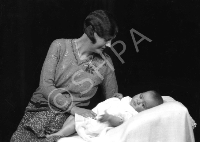 Mrs Whitelaw and child.  