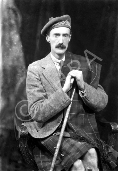 Lt Col J.P Grant of Rothiemurchus CB, MC, TD (1885-1963) Lovat Scouts. He was Sheriff of Inverness for many years. #