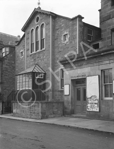 Bank Street, Inverness. The central building was used as the headquarters of Inverness District Scou.....