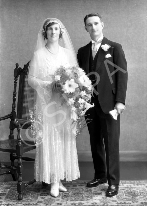 Fraser bridal couple.