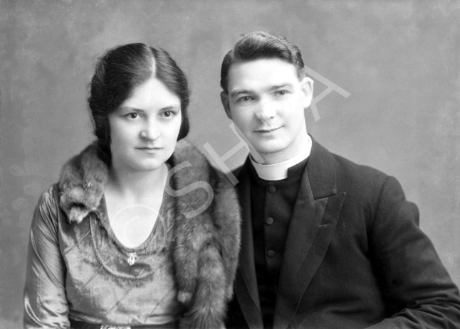 Rev. A.R. Fraser. There is an image of a young woman under the same reference number, but no name is indicated.