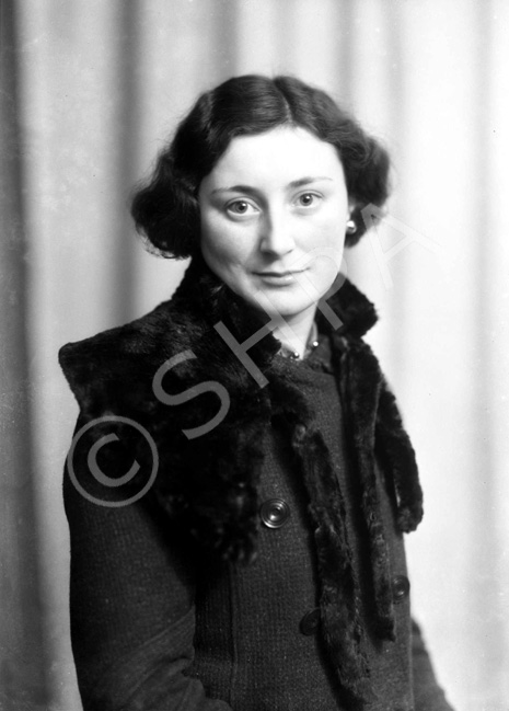 Kay Grigor, wife of Inverness Provost James M Grigor (1949-1955), Lentran House. Amongst other things she became Honorary President of the Inverness Opera Company.
