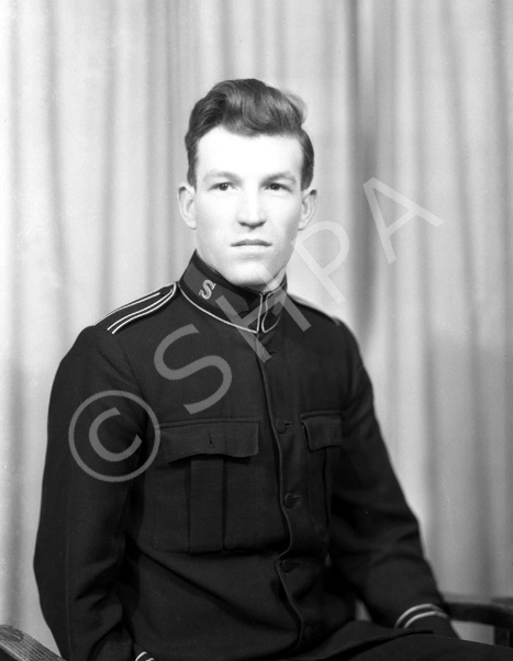 Portrait. Man in Salvation Army uniform. #