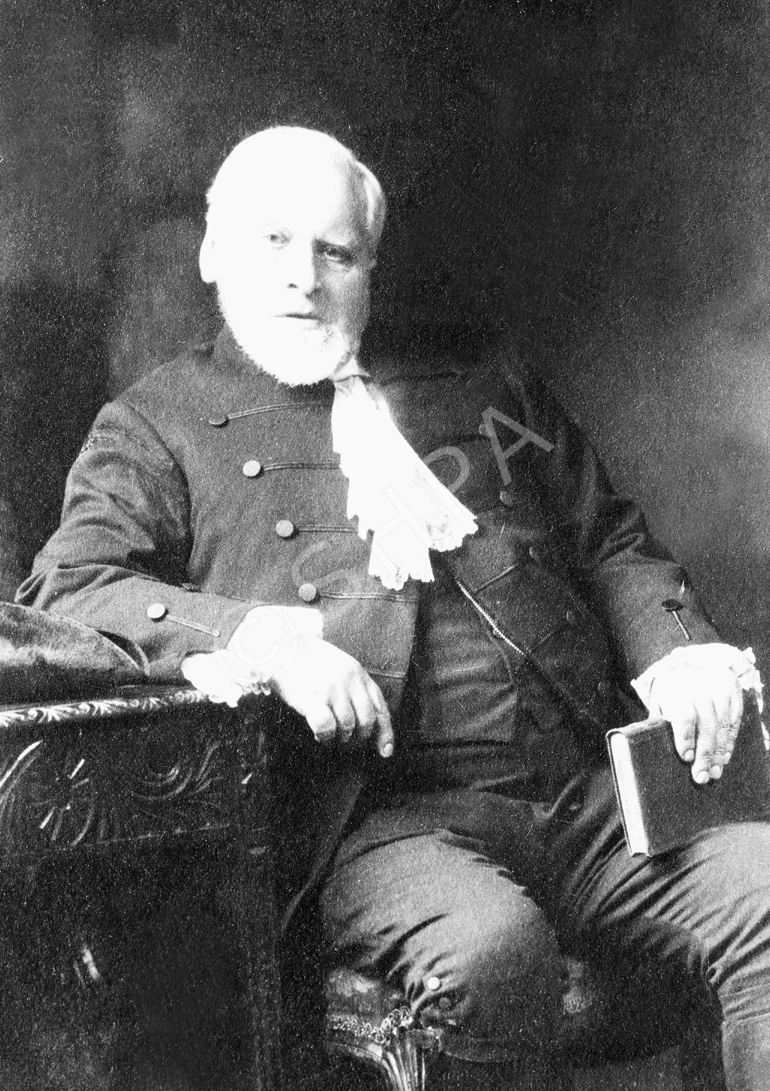 Reverend Murdo MacKenzie, Minister of North Church, Inverness 1887-1912.      .....
