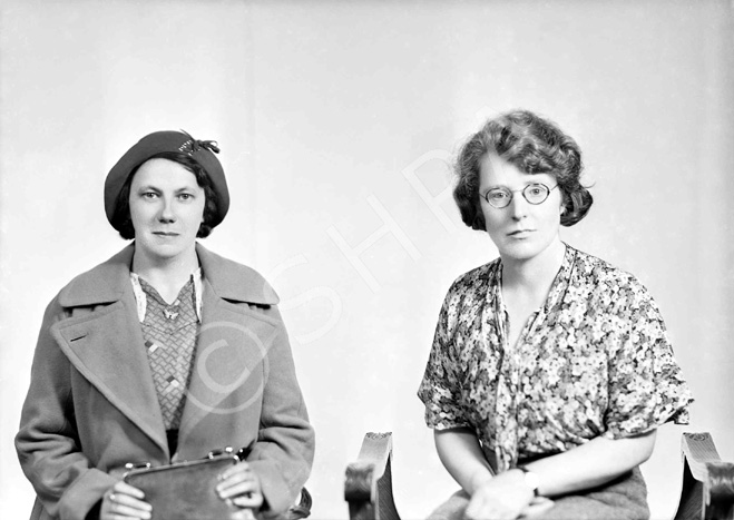 Miss A. MacMillan, on right. (Reference code for the woman on left is 31315). .....