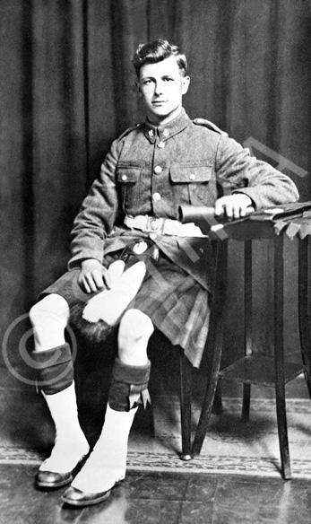 Mr Neil MacSween, Cameron Highlanders. Copy......