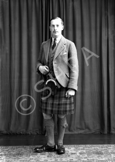 Mr Argyll Robertson, The Depot, Seaforth Highlanders, Fort George. Ian Argyll Robertson was born on 17th July 1913 at Richmond, Surrey, and educated at Winchester and Trinity College, Oxford, before being commissioned into the Seaforth Highlanders. Posted as adjutant of the regimental depot at Fort George in April 1939, he escaped the fate of many of his regimental contemporaries who were made prisoners of war at St Val?ry in the following year. During the Second World War he proved a capable leader and an excellent trainer of troops in the 51st (Highland) Division, serving in the North African and Sicily campaigns of 1942 and 1943 as a company commander in the 5th Battalion, Seaforth Highlanders, as a temporary commanding officer of the 2nd Battalion, and as brigade major of the 152 (Seaforth and Cameron) Brigade. After attending staff college at Haifa, he was posted as brigade major to 231 (Malta) Brigade of the 50th Division, one of the assault brigades in the Normandy invasion of June 1944. In the postwar years he filled a wide range of appointments: AAG at HQ 15 Corps in Malaya and Java; service with 1st Battalion Seaforth Highlanders at the start of the Malayan emergency; a student at the Joint Services Staff College course; commanding officer of the regimental depot at Fort George; and GSO1 of the 51st (Highland) Division TA at Perth. In 1954 he returned to the 1st Battalion as commanding officer. It was based in the Canal Zone of Egypt and, in June 1955, its main body was moved at short notice by air to Aden for what was expected to be an operational tour of a few weeks to assist the Aden Protectorate Levies in the troublesome Western Aden protectorate. In fact, the battalion remained in the region for five months. After commanding the support weapons wing at the School of Infantry, Netheravon, he took command of 127 (East Lancashire) Infantry Brigade (TA). A spell at the National Defence College, New Delhi, was followed in 1963 by a move to the School of Infantry, Warminster, as commandant. From 1964 to 1966 he commanded the 51st (Highland) Division (TA) before moving to the MoD as director of equipment policy. He retired from the Army in 1968 aged 55. As a younger man Robertson played cricket for the Army and golf for the Highland Brigade. He also had a keen interest in carpentry, painting and music. For many years he was the representative in Scotland for Messrs Spink & Son. During his retirement he was a Deputy Lieutenant and, from 1980 until 1988, Vice-Lord Lieutenant, Highland Region (Nairn). He was appointed MBE in 1947 and CB in 1968. Ian Robertson died on 10th January 2010. He married, in 1939, Marjorie Duncan, who survived him with their two daughters. See also ref: H-0305a-f.