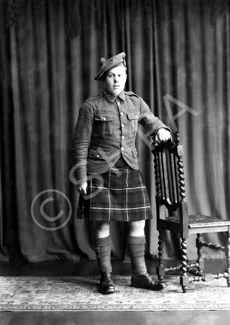 S. Young, Seaforth Highlanders. 