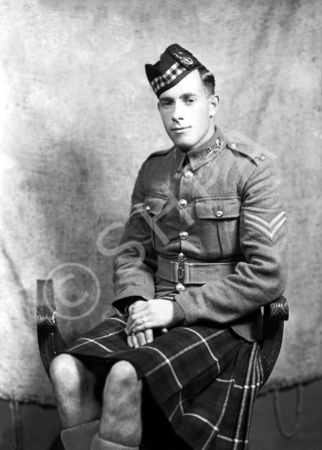 Cpl William Morrison, Seaforth Highlanders.
