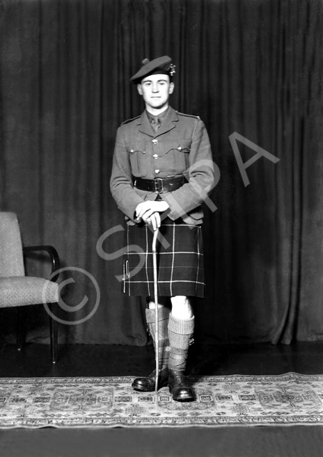 2nd Lt Lochore, Seaforth Highlanders. John Alexander Lochore was the son of Sir James Lochore and ma.....