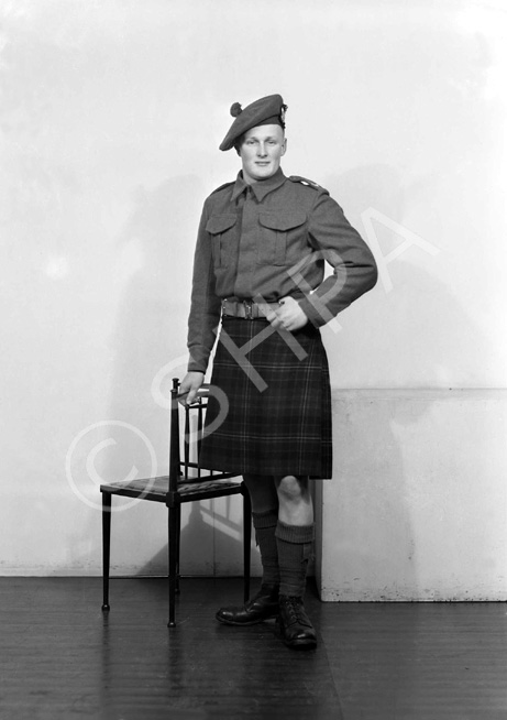 Pte John Whyte, Cameron Barracks.